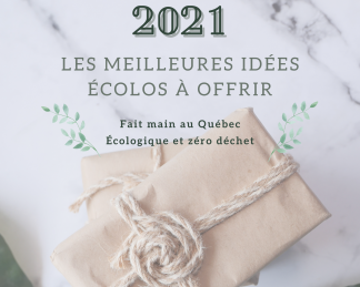 Guide cadeaux écolos 2021 - couverture